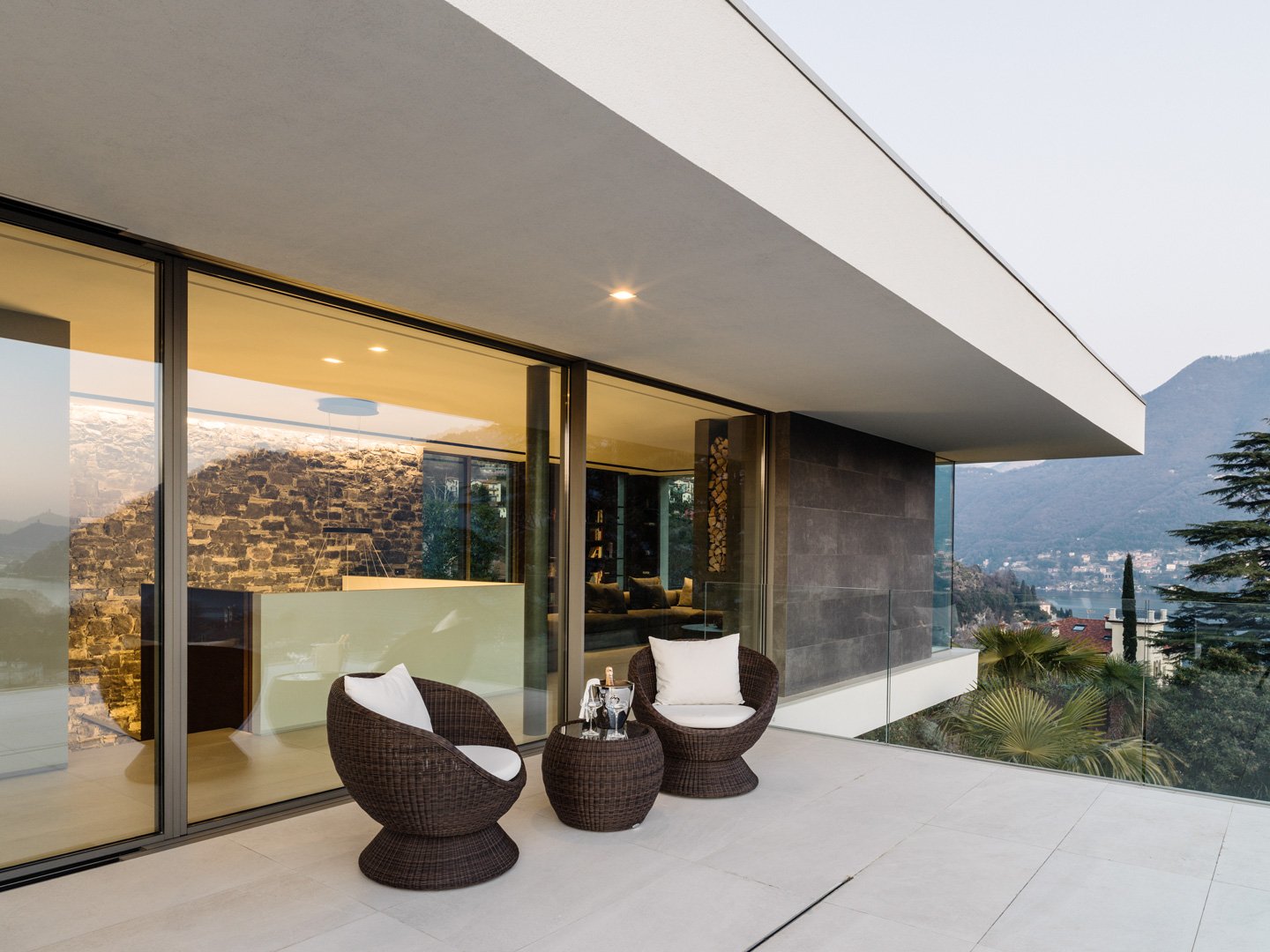 Esquadria de alumínio moderna