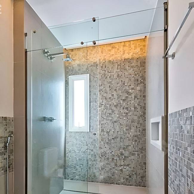 Box de vidro temperado